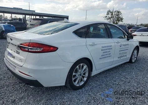 2019 Ford Fusion Se z USA, uszkodzony, nr VIN 3FA6P0HD5KR239193